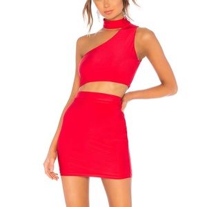 Revolve superdown dress/set